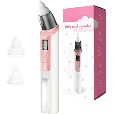 Nasal Aspirator Rechargeable Nose Snot Booger Mucus Electric Sucker-Baby Nose Sucker Remover with 6 Suction Levels 2