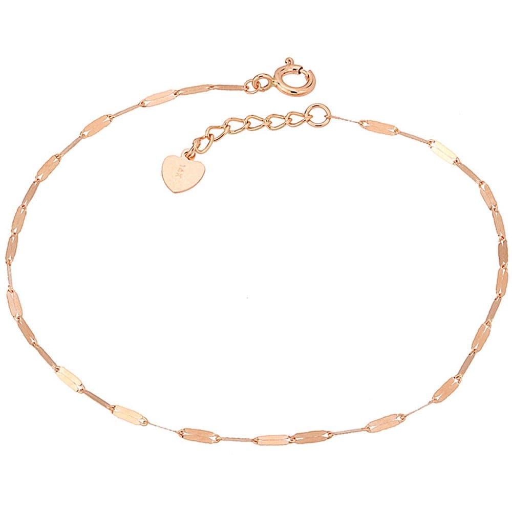 14K Vitamin Chain Single-Line Bracelet_Small Type