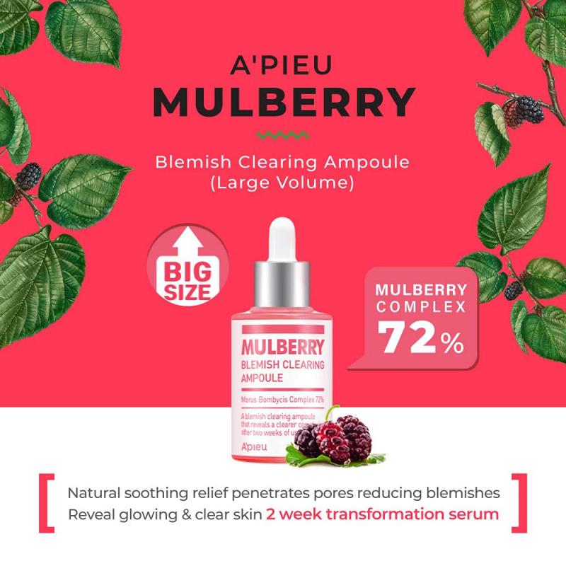 A pieu Ampułka oczyszczająca niedoskonałości 30ml Aktywne odżywianie skóry Wyrównanie kolorytu