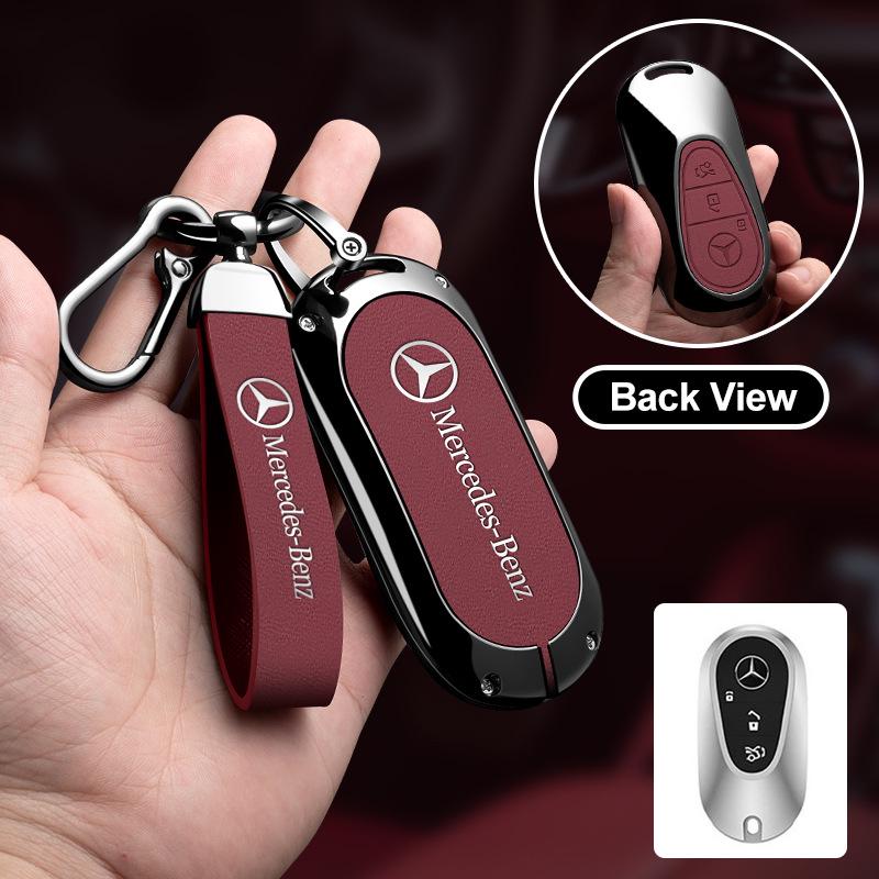 Mercedes High-End Schlüsselhülle für E300L, C260L, GLC, A200L, GLB, GLE