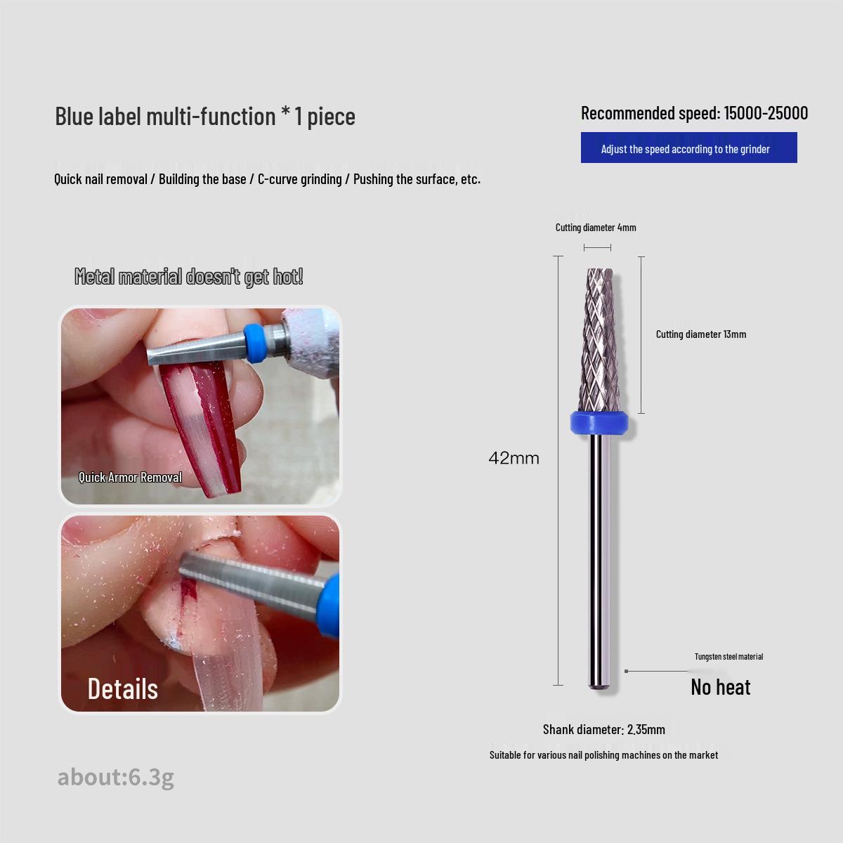 

Nail Art Pro Grinder: Callus & Dead Skin Remover Tool