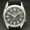 REFURBISHED VINTAGE SEIKO 5 AUTOMATIC JAPAN MENS BLACK DIAL WATCH A435099-2 R122-a435099