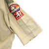 BOY SCOUTS OF AMERICA Krátkorukávová pracovná košeľa 2XL Béžová Veľká veľkosť Pánska Použitá