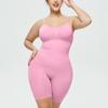 Plus-size Postpartum Hip Lift Seamless Shapewear Women's Corset Full Body Halter Midriff One-piece Underwear