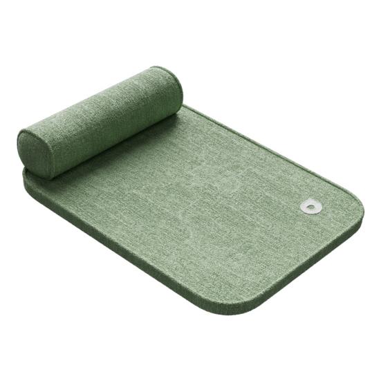 Large Dog Bed Anti-Slip Orthopedic Pet Pad with Removable Washable Cover Puppy Sleeping Cushion with Neck Support for Indoor Floor Small Medium Large
