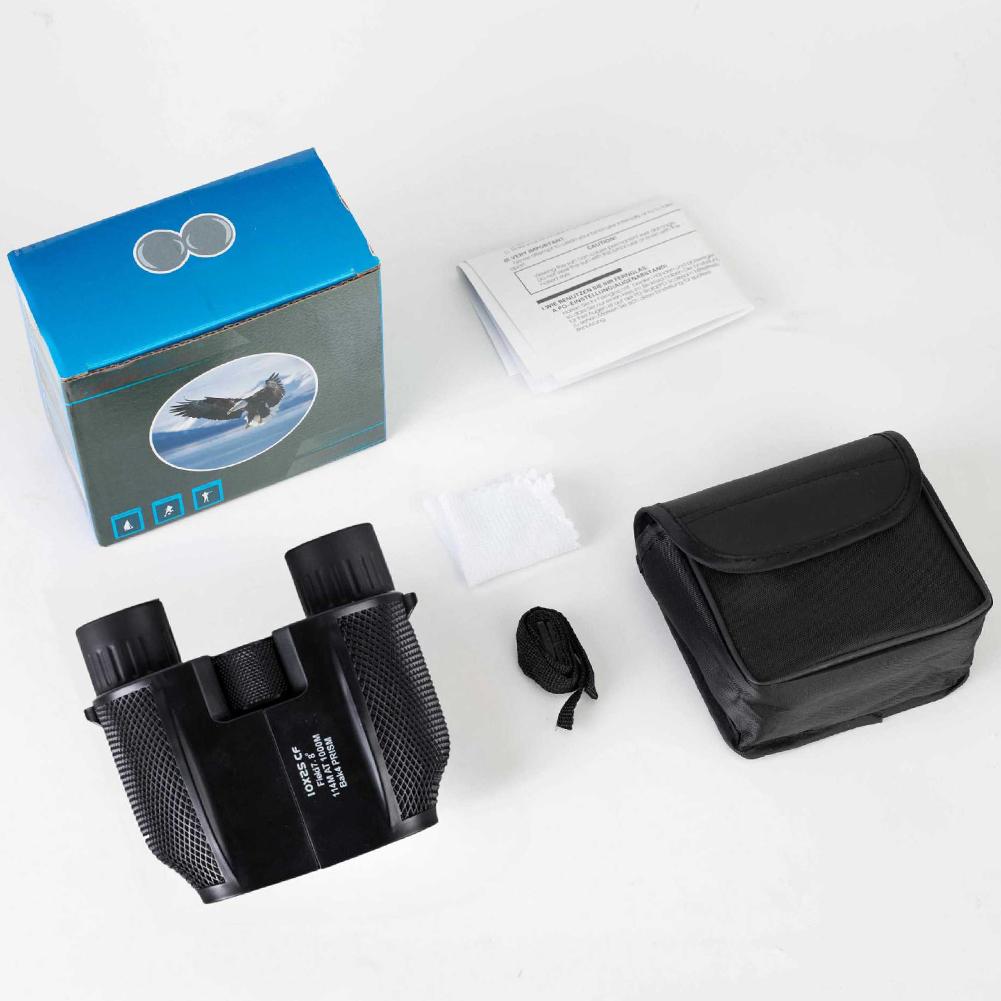 Concert Camping Telescope For Outdoor Observation Telescope 10X25, Mini Portable Binoculars, High Definition High Power For Sports Outdoor Travel