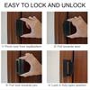 Enhances Safety Door Lock Set Heavy Duty Door Lock Child Safe Door Reinforcement Lock Upgrades for Inward Swing Door