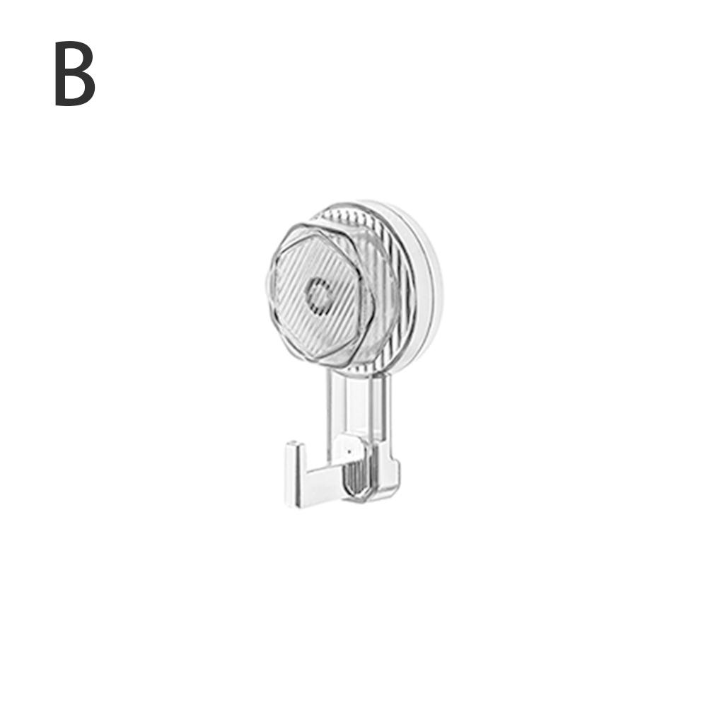 

1 шт. прочный присоска крючок без пробивного отверстия вакуумный след на ванной клейкая стена № Q3X0 gray-1pcs