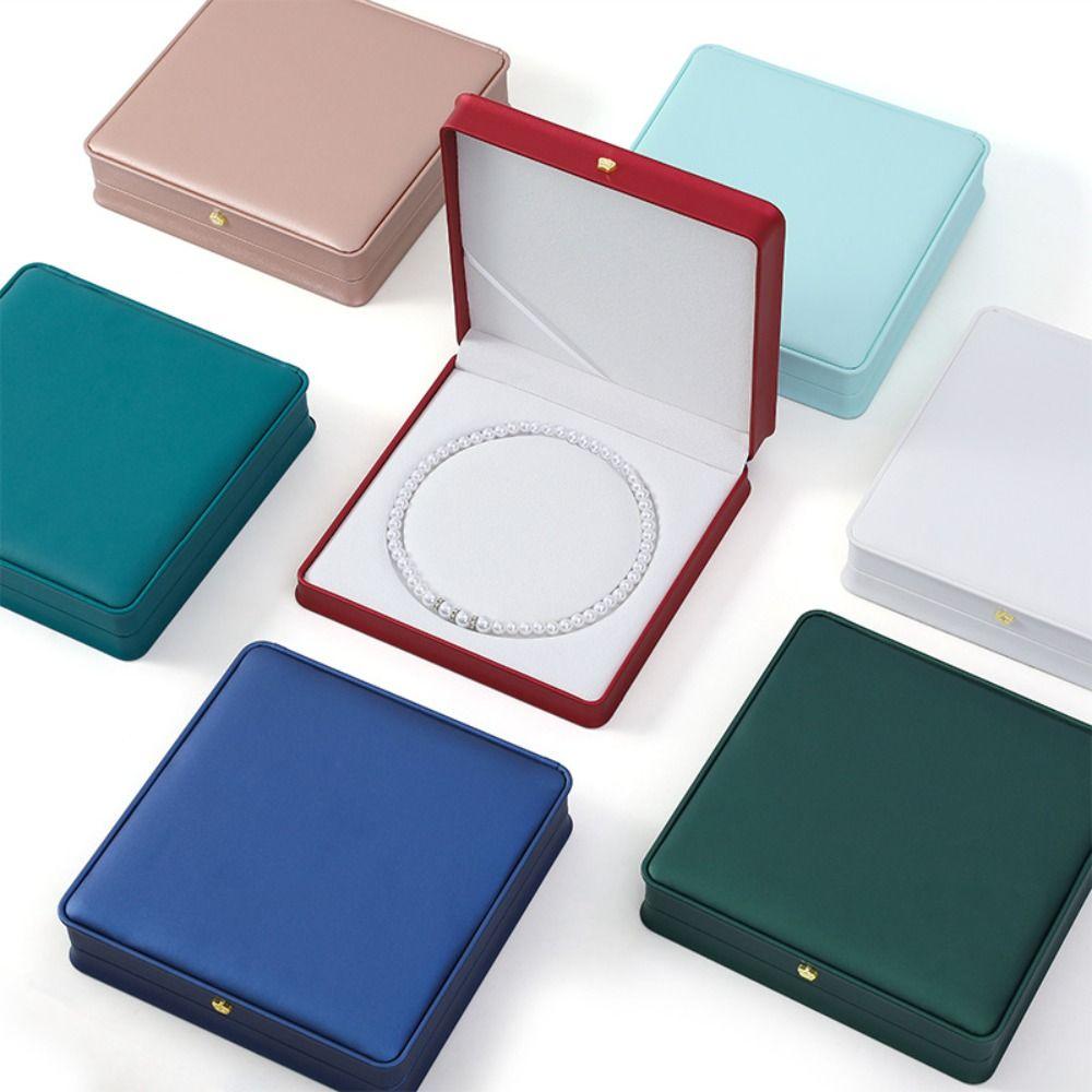 Earrings Bracelet Pearl Necklace Box Large Set Box Jewelry Display Box Jewelry Storage Box  Girls