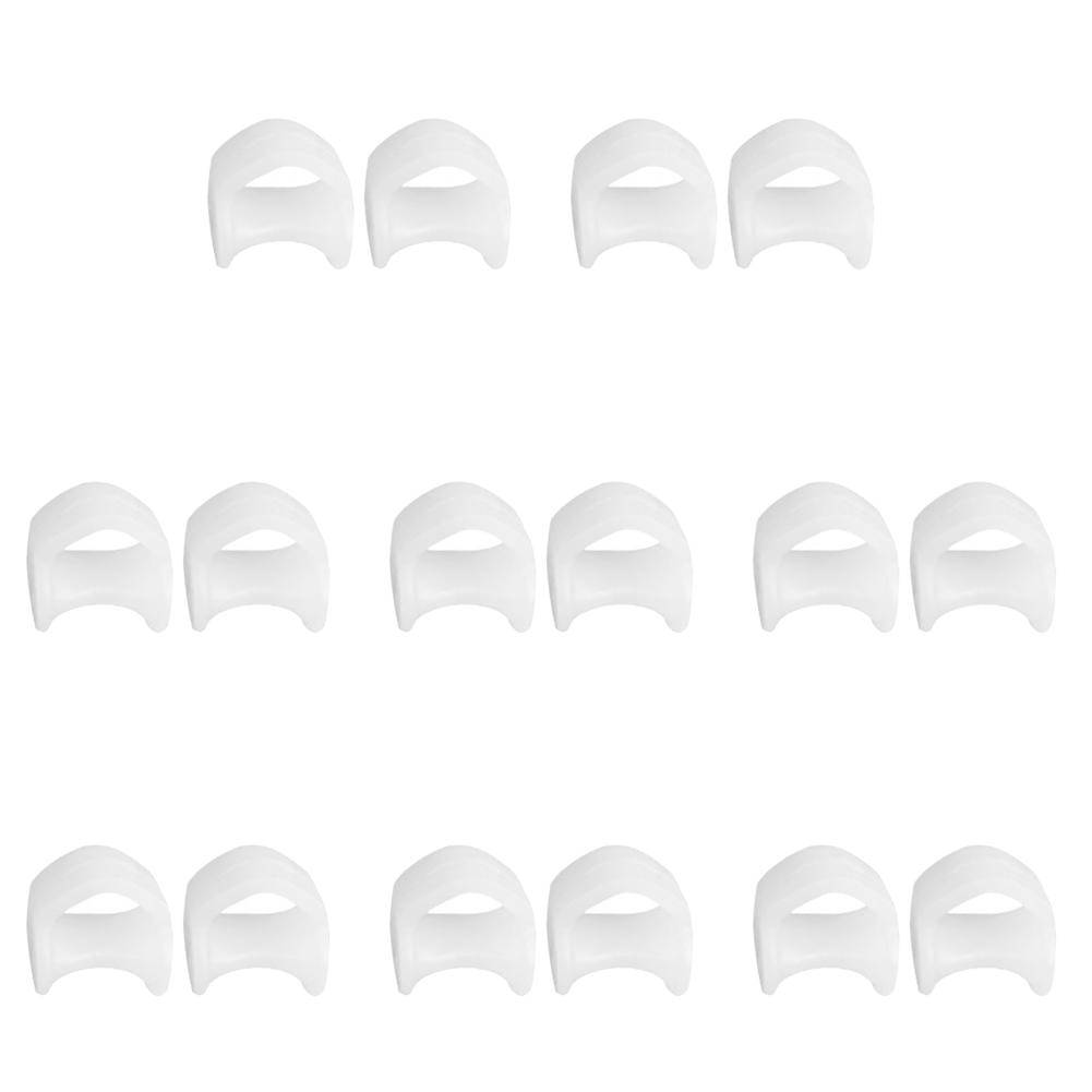 

1 Pair Silicone Little Toe Thumb Separators Bunion Hallux Valgus Correctors #F