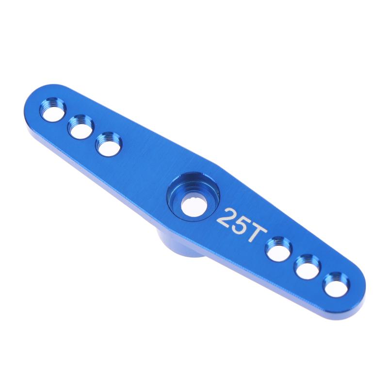 Aluminum Alloy Rc Servo Arm 25T Steering Servo Dual Arm For Rc Car Crawler Large Torque Digital Coreless Servo Parts