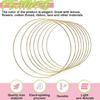 12 Zoll Eisen Blumenkranz Ringe Ring für Feiertags-Heimdekoration Festivalzubehör