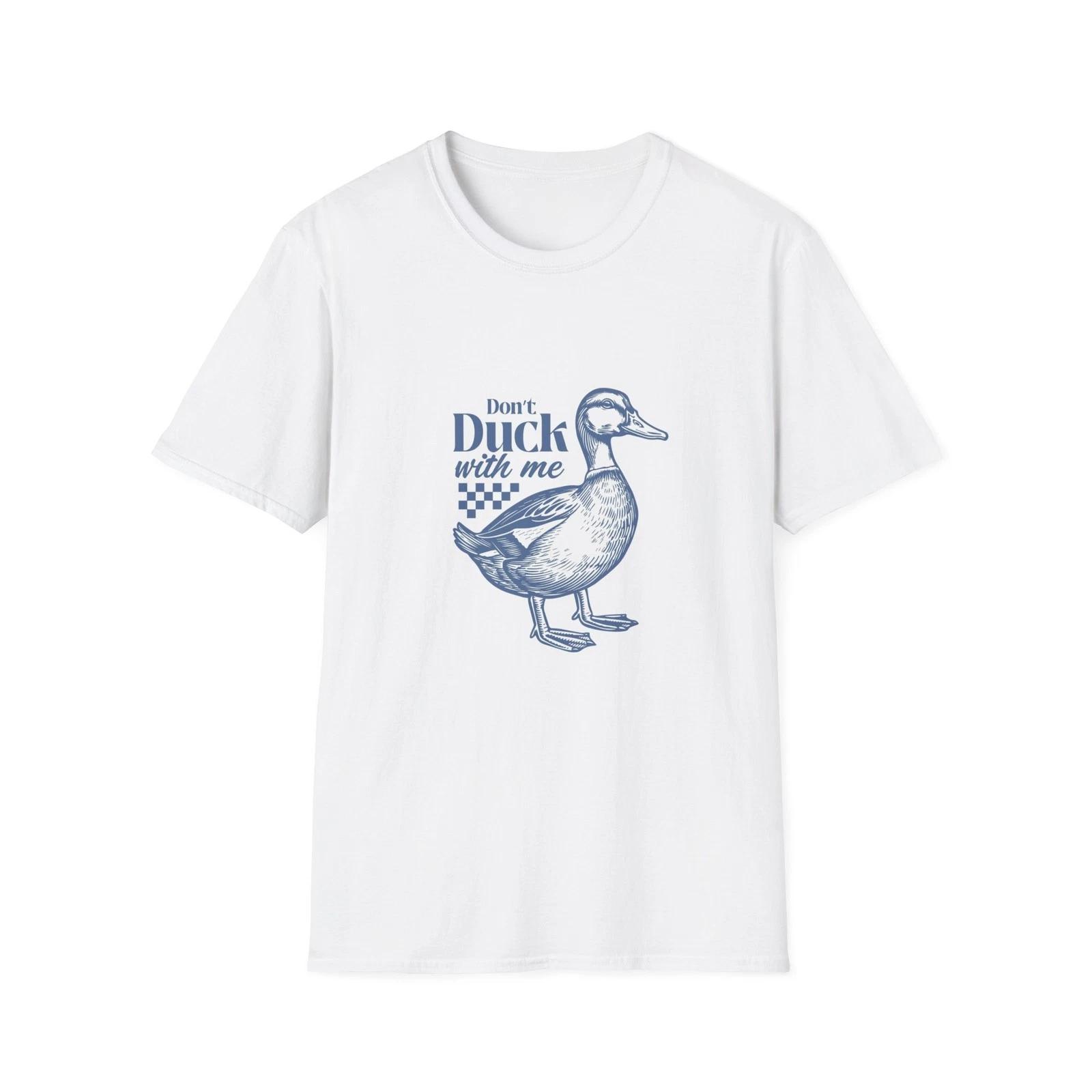 Funny Duck T shirt, Quirky Gift for Duck Lovers 3XL