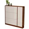 Large-capacity Ultra-thin Shoe Cabinet Dormitory Entrance Shoe Rack Storage Cabinet Solid Wood Light Luxury Home
