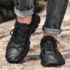 Outdoor Climbing Men's Shoes Genuine Leather Ankle Hiking Shoes Classic Mens Sneakers Trekking Footwear Male Casual Luxury Brand