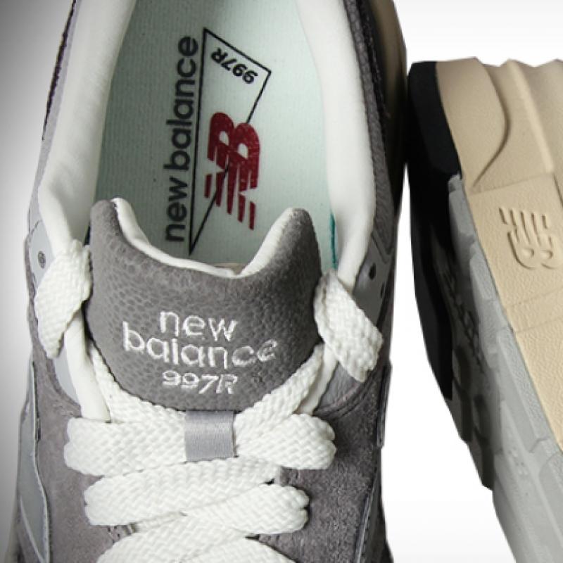 New Balance Półklubowe 997 Klasyczne U997rha Szare Sneakersy