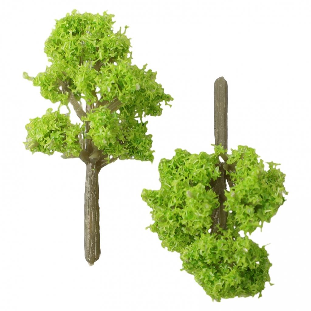 50* Trees Model Garden Train Railway Scenery Layout Height 4cm Durable Hot