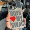 Boy My Swag Fashion Phone Case For Iphone 17 16E 15 11 12 14 13 Pro Max 16 Plus 17E Air Shockproof Cover Fundas