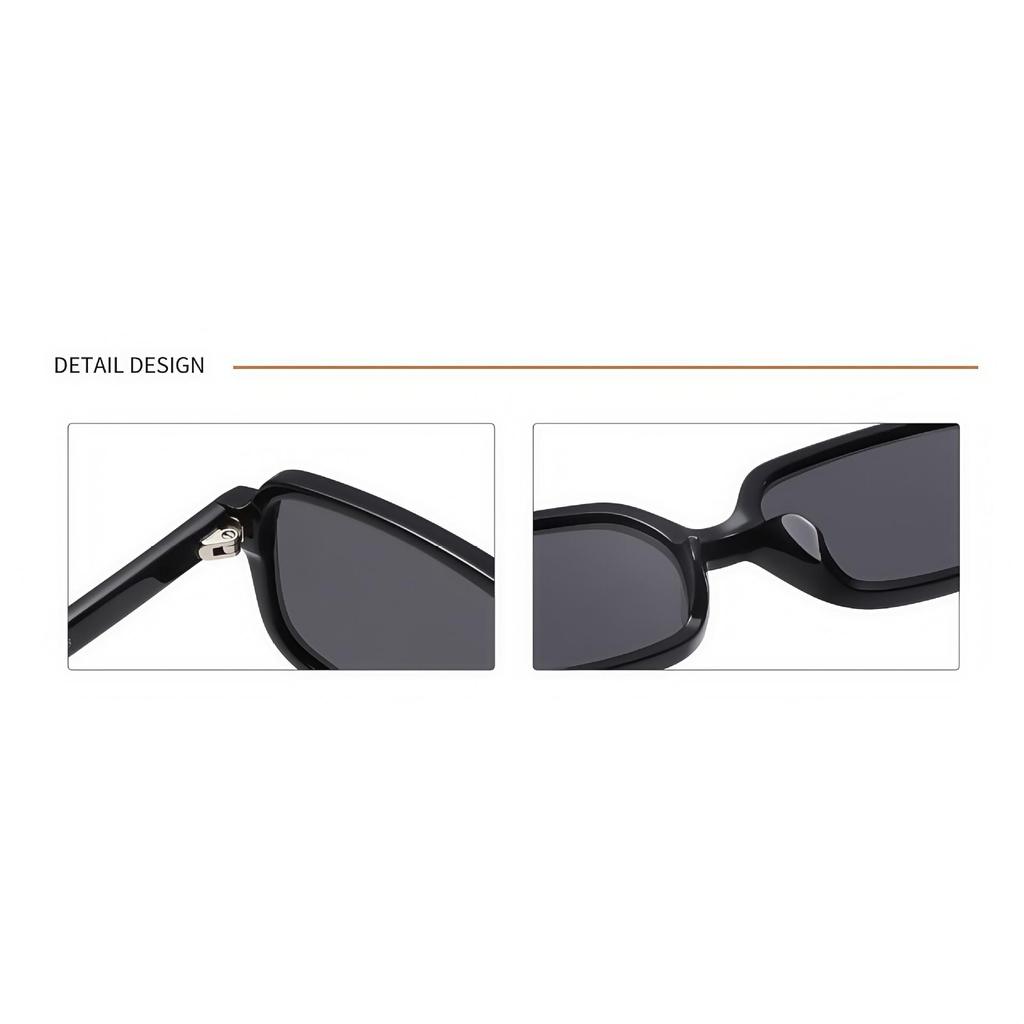 Sluneční brýle Miu z acetátu a HD nylonu ve stylu Zhao Jinmai pro ženy - Špičkové polarizační a blokující modré světlo.