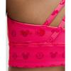 Disney X Lululemon  Energy Longline Bra MeDium Support  B D Cups Disney Classic Pink