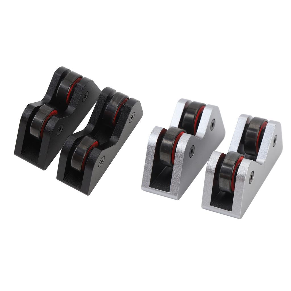 2PCS Billiard Cue Straightness Checker Stainless Steel Pool Cue Stick Shaft Roller Straightness Dete