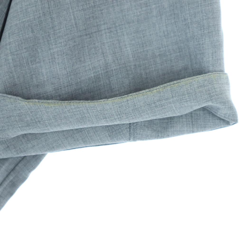 LIDNM Made In Japan Five-quarter Sleeve Zip Open Collar Shirt Open Collar Men's Used