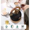 Tea Kettle & Tea Pot, 2.64 Quart Food Grade Stainless Steel Induction Whistling Tea Kettle for Stove Top Home Daily Use Teapot with Cool Touch