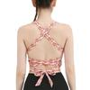 With Chest Pad Export New Print Sports Fitness Vest Beauty Back Cross Wrapped Chest Yoga Quick-Drying Sling Intimates Bra