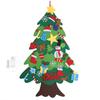Christmas Decoration Wall Hanging Christmas Tree Felt   Holiday Party Ornament with LED