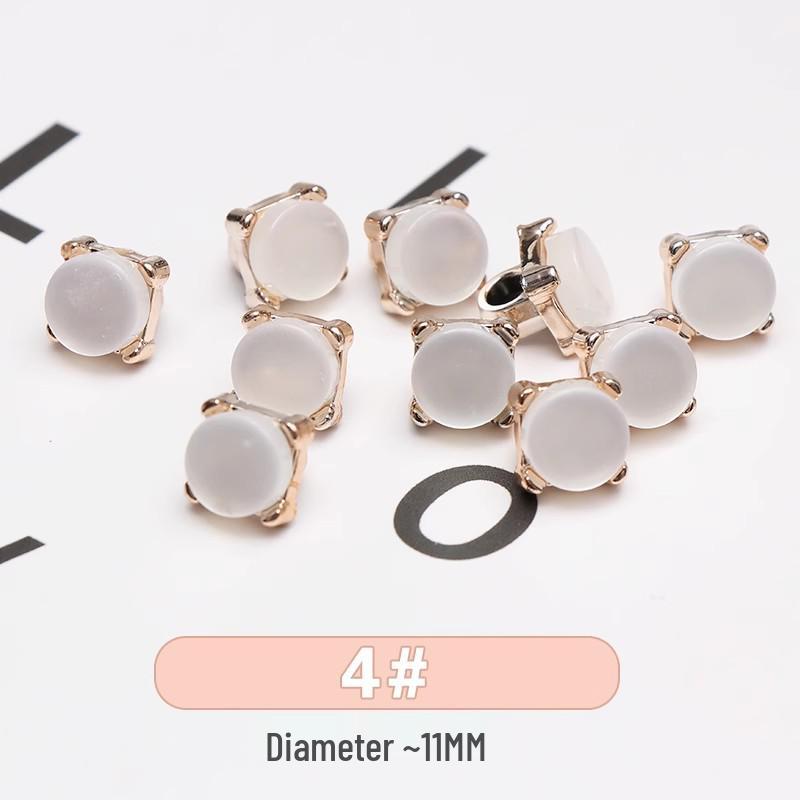 Exquisite Perlenknopf-Kollektion für Damen: Vielseitige Hemd- & Rock-Dekorationsaccessoires