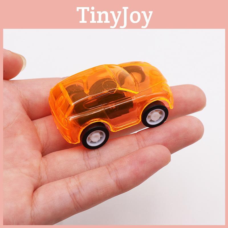 Childrens Mini Cartoon Transparent Spin Drive Car Toy For Brain Development And Handeye Coordination