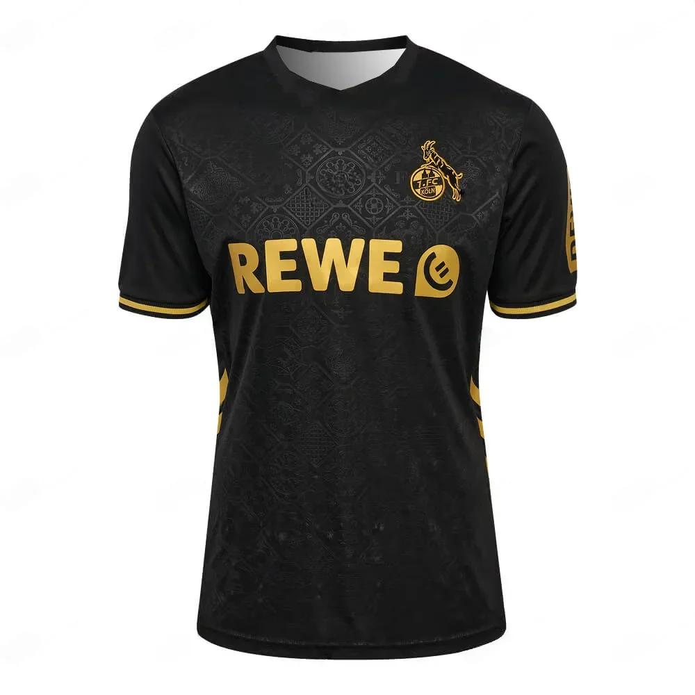 Niemcy sezon 25-26 Klub Piłkarski Kolonia męska letnia codzienna odzież sportowa trzecia domowa i wyjazdowa druk 3D dorośli dzieci unisex