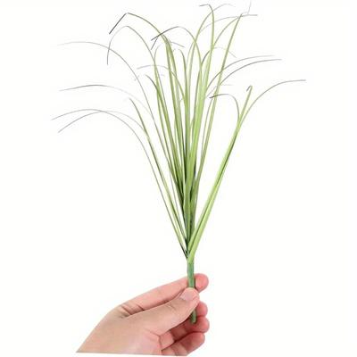 10 ks Umělá cibulová tráva Falešná zeleň pro DIY Svatba Domácí dekorace Květináčový ornament Falešná rostlina Zahradní dekorace