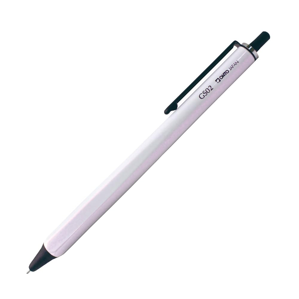 

Auto Roller Gel Ballpoint Pen GS02 Pearl White (GS02-G5-WT)