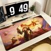Genshin Impact Mavuika Pro ESports Xxl Gaming Mousepad Extra Large NonSlip Stitched Edge Keyboard Laptop Desk Mat For Pc Gamer