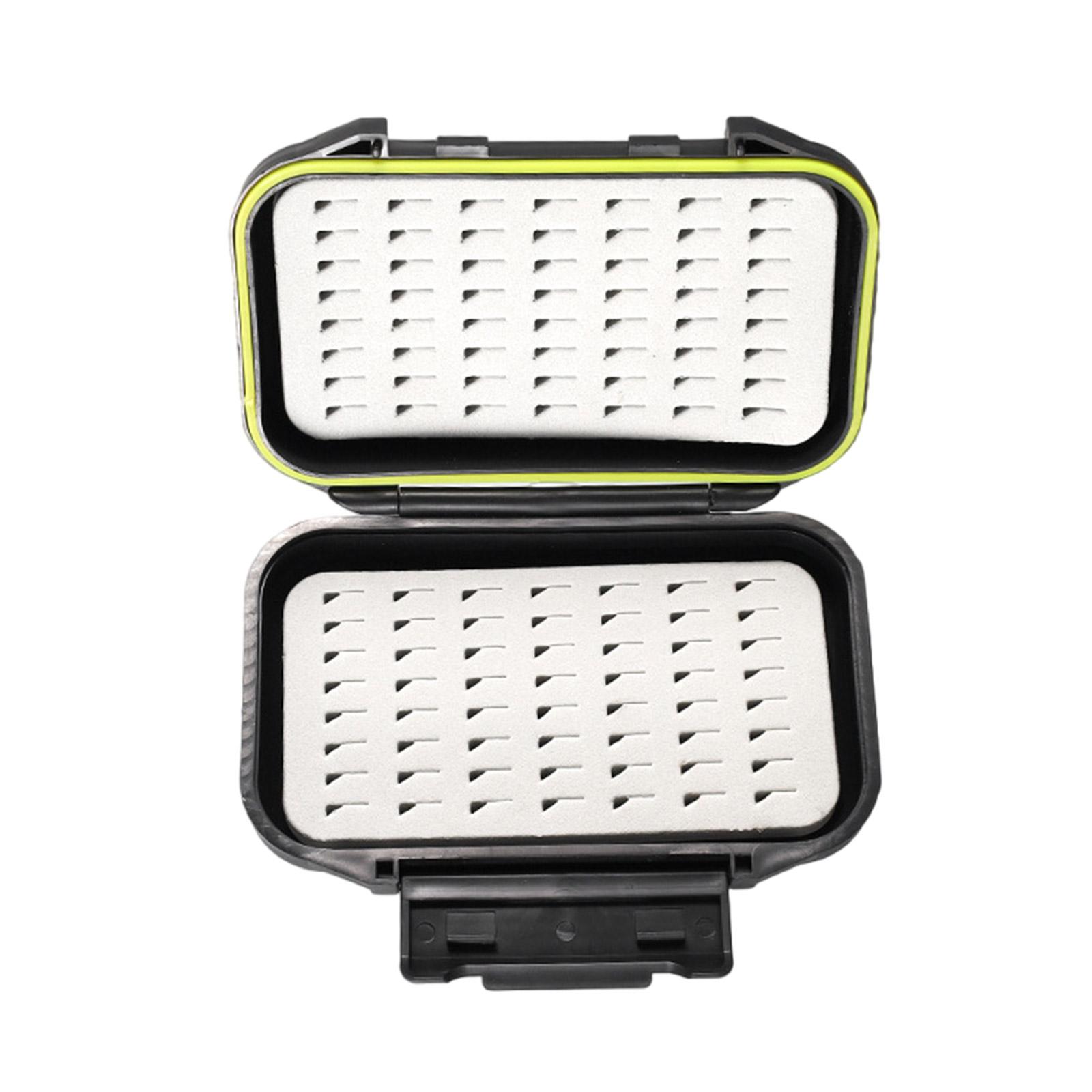 

Professional Plastic Fly Fishing Case Waterproofs Double Side Fishing Tackle Box Fishing Tackle Hook Organizers 1
