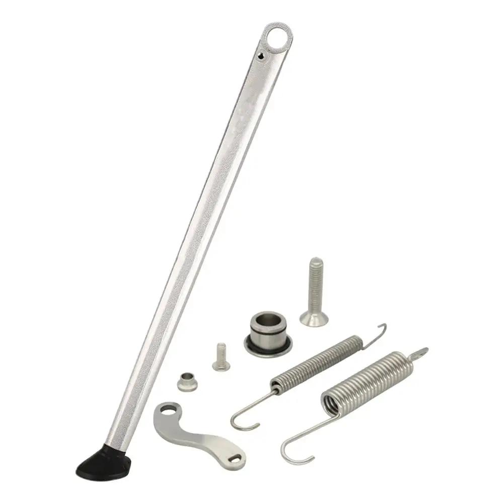 

Мотоциклетная подножка, боковая опора, боковая подставка для парковки для KTM 125 250 350 400 450 500 с пружинным комплектом F5O3 серебряный