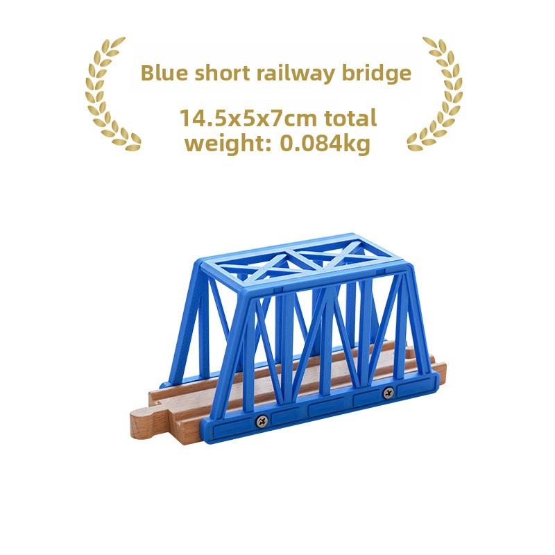All Kinds Wooden Bridge Wooden Train Track Accessories Suspension Bridge fit for Brand Wooden Railway Tracks Toys for Children