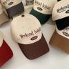 WTEMPO Vintage Casual Outdoor Travle Embroidered Baseball Caps Couple Spring Summer Solid Color Versatile Sports Peaked Caps
