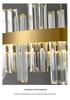 Nordic Luxury Italian Minimalist Crystal Chandelier for Living and Dining Room
