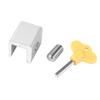 1/4pcs Door Window Lock Stopper Adjustable Security Window Door Lock with Key Wrench Door Frame Security Lock Children Guards