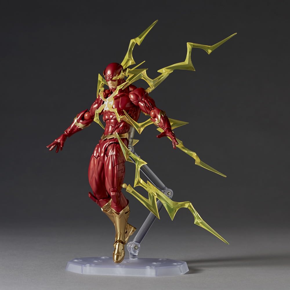 Kaiyodo Revoltech Amazing Yamaguchi DC Heroes Flash 2025 Action Figure