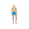 Calvin Klein 4D Support Series SS22 Solid Color Letter Mid-Rise Fitted Boxer Shorts Men Underwear Blue NB3031-C2P