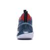 Li Ning SONIC 10 Ultra Abrasion Resistant Breathable Mid top Basketball Shoes Men's Blue White Red ABAS145-7