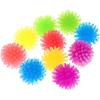 JJLFresheners 10Pcs Cute Funny Cats Toys Arbutus Balls Stretch Plush Ball Cat Toy Ball Creative Colorful Interactive Cat Soft Spiky Cats Chew Toys