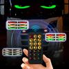 Teufelsaugen Leuchte für Autos Flexible Teufelsaugen Leuchte für Windschutzscheibe Elektronisches Programmierbares Scrolling LED Matrix Panel Leiste Party