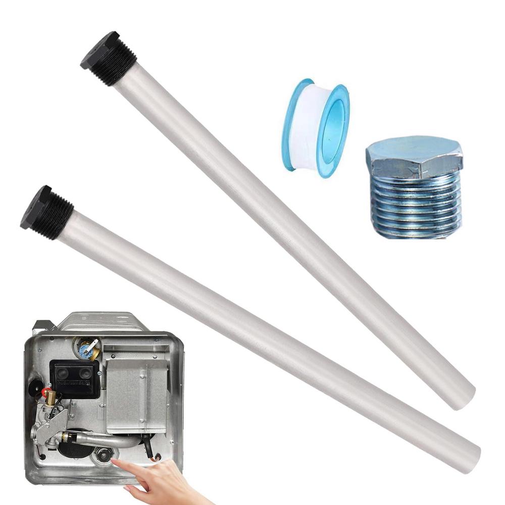 RV Heater Rod RV Magnesium Rod Replacement Water Tank Anode Stick Heater Stick Anti-Rust RV Parts Effectively Collect Pollutants