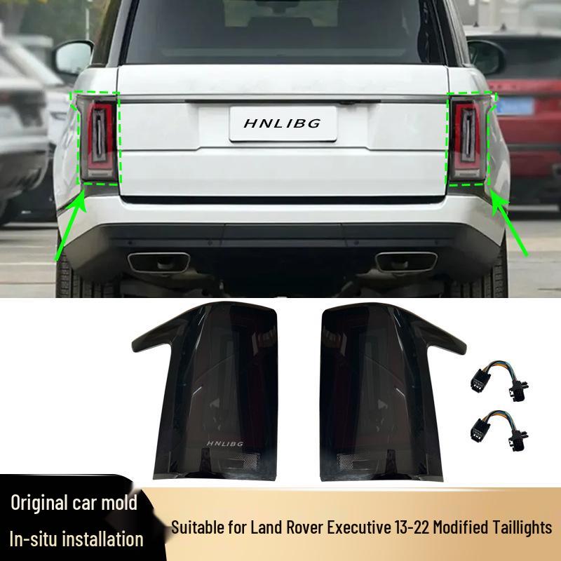 Red Smoke Gray Taillight for Land Rover Range Rover Executive (2013-2022) - Modified Version.