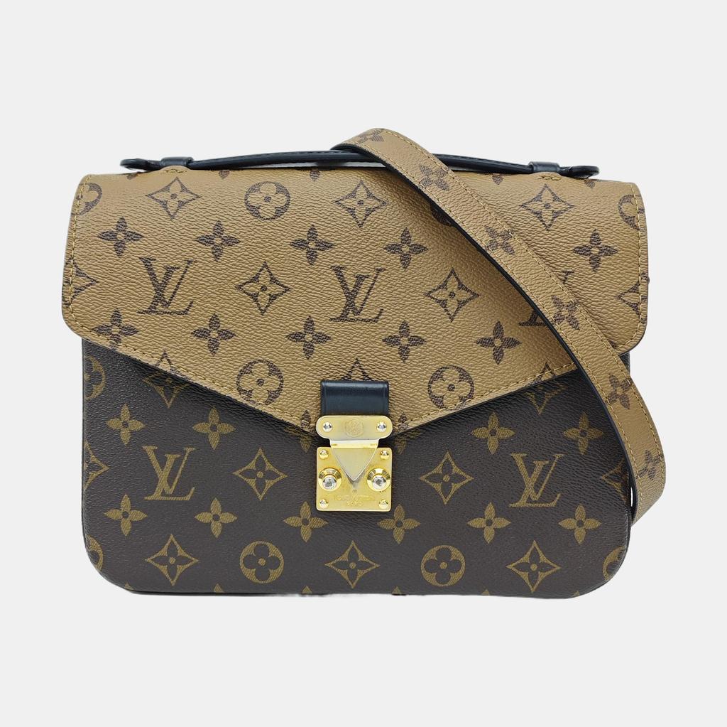 [Pre-Owned] Louis Vuitton Pochette Metis 'Brown Monogram Reverse Canvas' - Very Good #1PT78SI