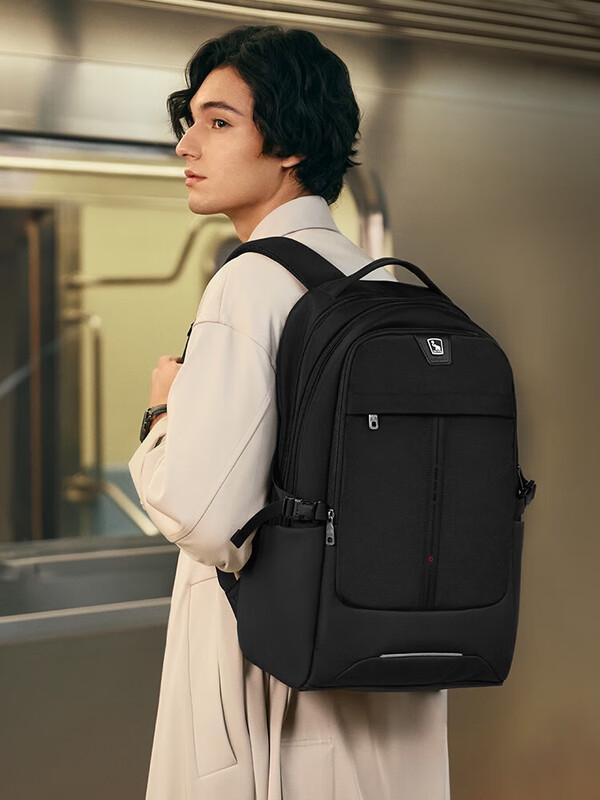 OIWAS Twin Towers Series Men s 17.3-inch Business Laptop Backpack